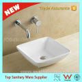 High Quality Square Above Counter Wash Basin